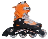 Ролики раздвижные "Factor", цвет: оранжевый Размер 38-41 артикул 1256a.